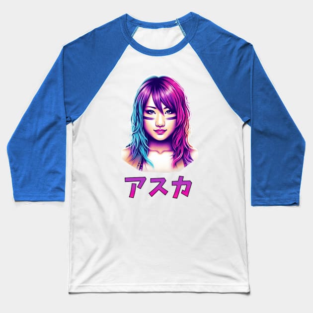 Asuka - Are You Ready? Baseball T-Shirt by Tiger Mountain Design Co.